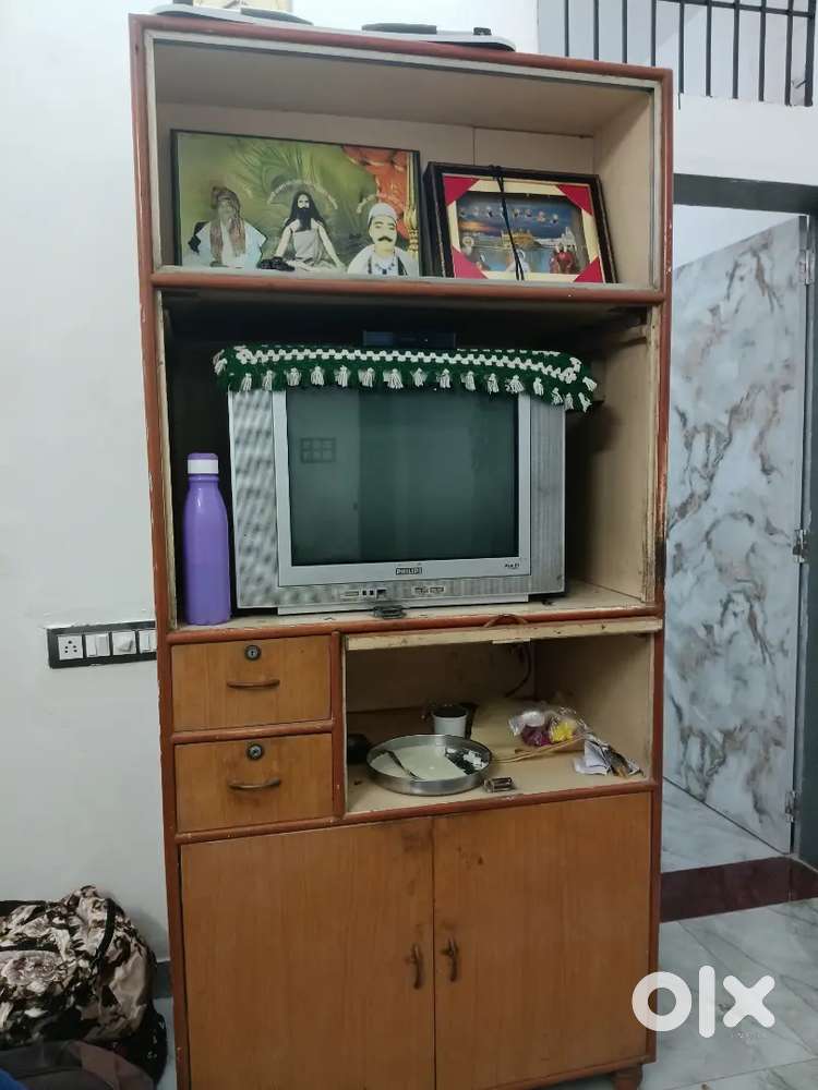 Tv show case with tv