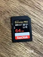 Sandisk 64gb V90 Card