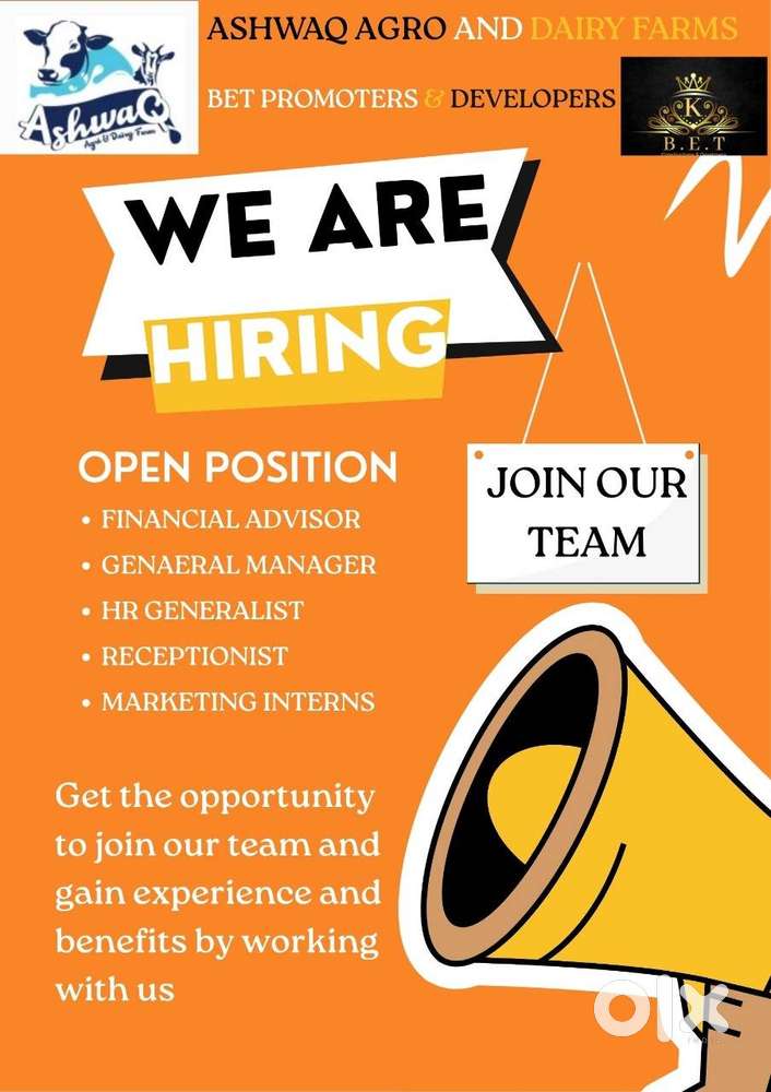 Financial Advisor ,General Marketing ,Receptionist ,Marketing Inter