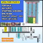 Plot in Mantur Road Hubli EMI