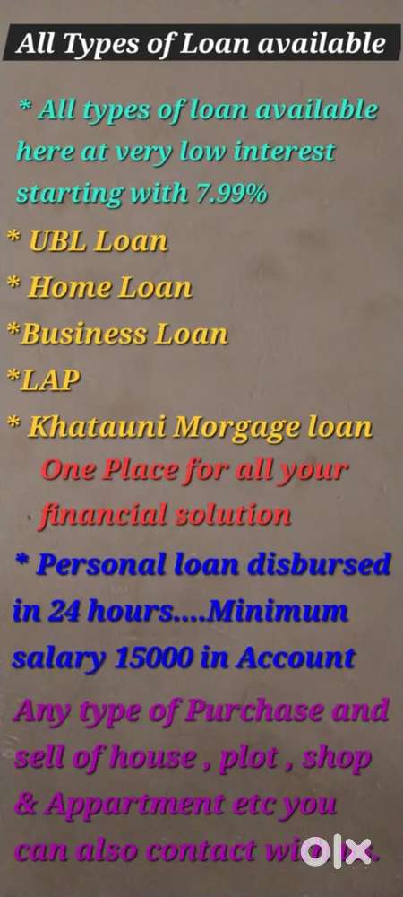 Shree Sai Finance All types of loans we can provide here