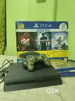 Ps4 slim 500gb variant with 2 controllers