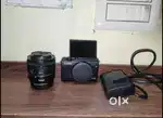 Mirroless camera+ lens + adaptor  eos M200 mint condition for sale