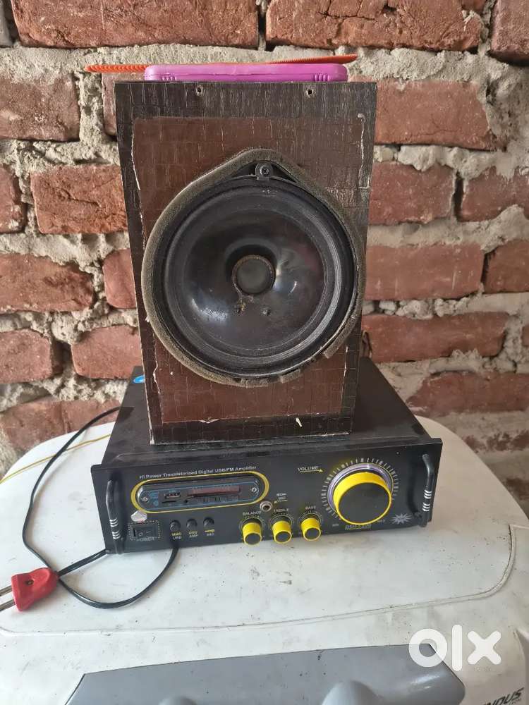 Amplifier and box best sound new
