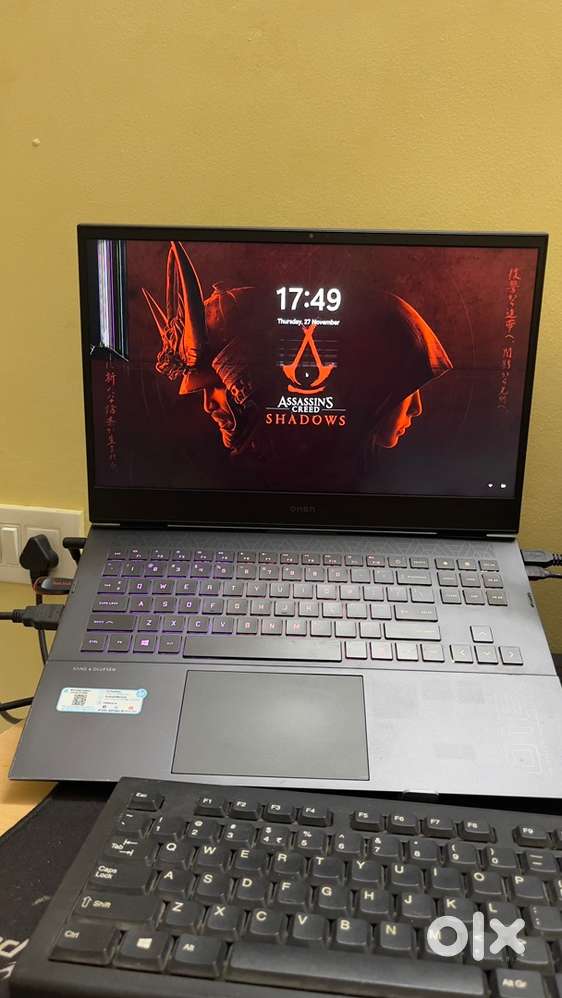 HP OMEN 16 GAMING LAPTOP Ryzen7 5800H  RTX 3050ti  16GB RAM  512SSD