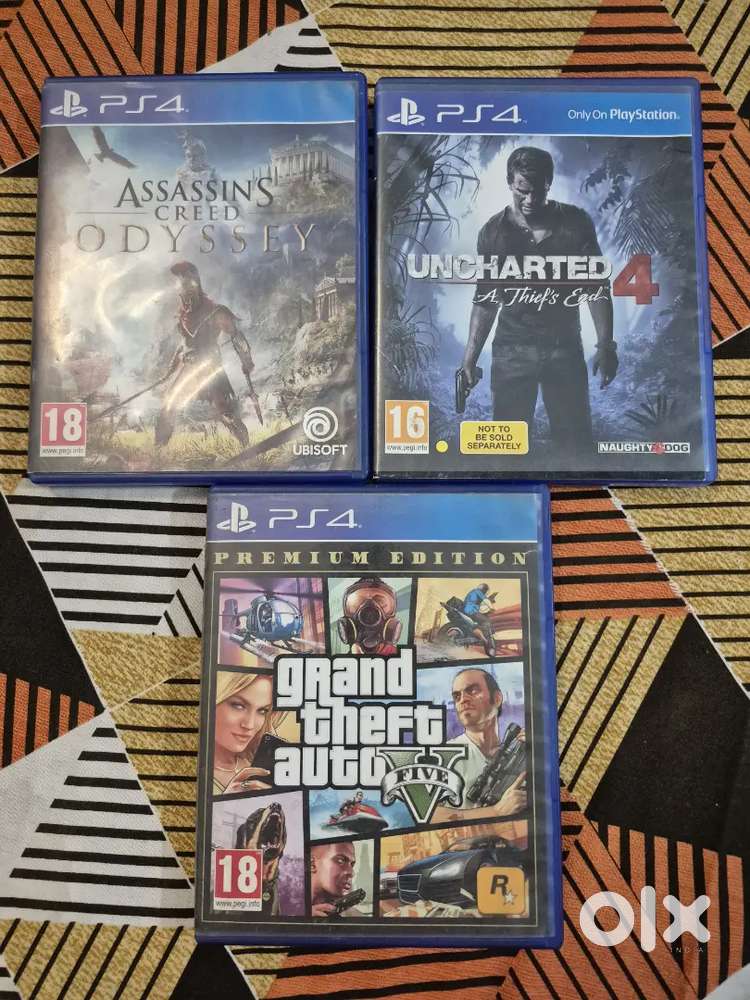 Playstation 4 games CD