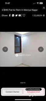2 Bhk floor for rent