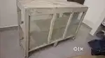 Table with side glass