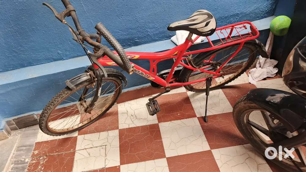 Strethawk kids bicycle in red colour
