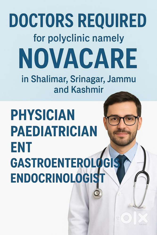 Doctors Required for Polyclinic