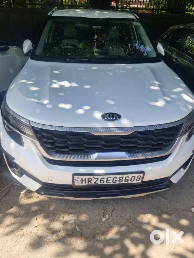 Kia Seltos Htk plus automatic,2020 Diesel, company record services