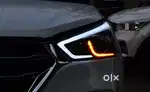 Old creta led projector headlights with matrix indicators
