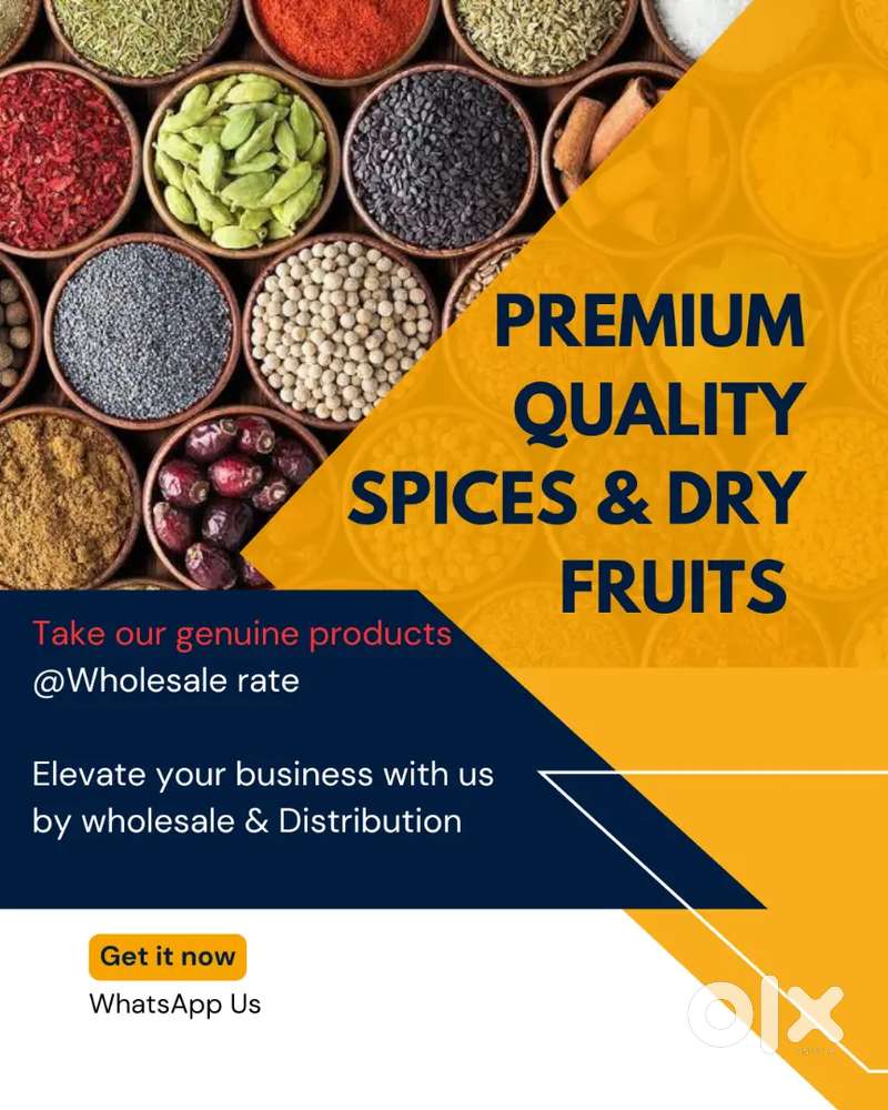 Wholesaler of Spices & Dry Fruits