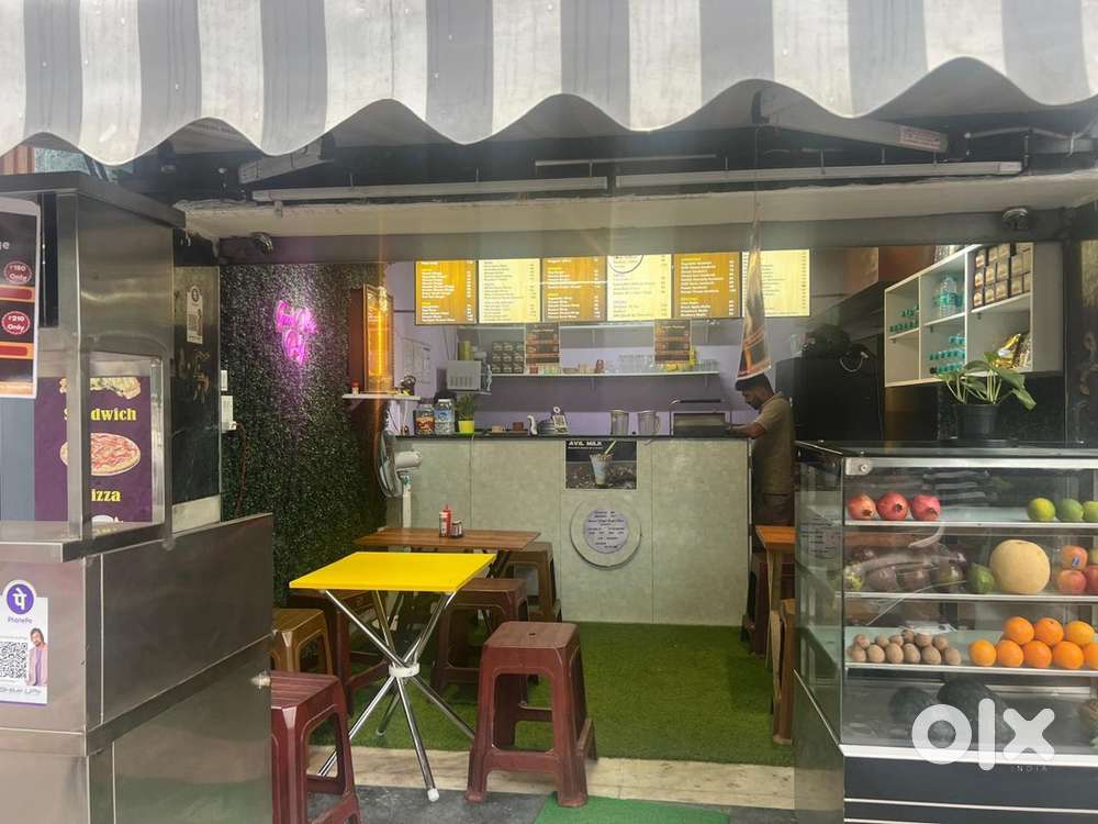 Running and profitable cafe for sale in Royan circle, Chamrajpete