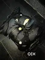 A pair of inline skates