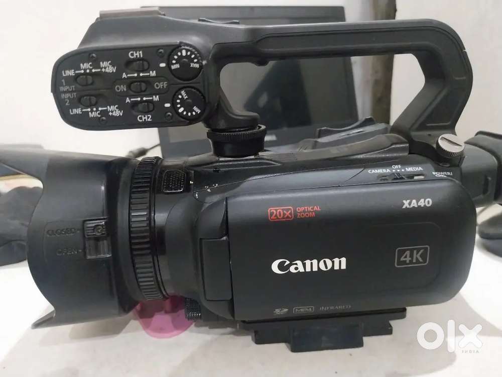 Canon xa40 4k video camera