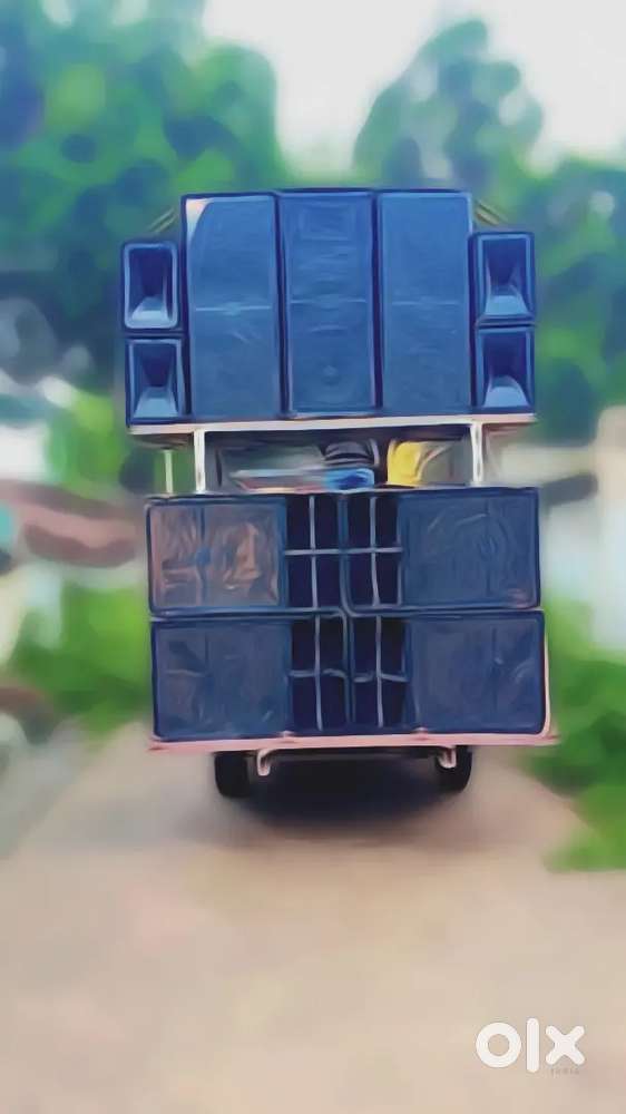 Dj sound system and Tata super s mint pickup picup