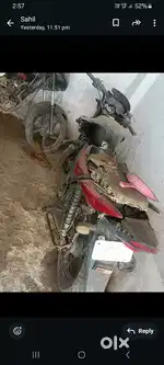 Bike bhejna hai