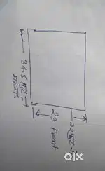 शीघ्र बिकाऊ है अर्जेंट प्लाट शानदार लोकेशन बस्ती के बीच