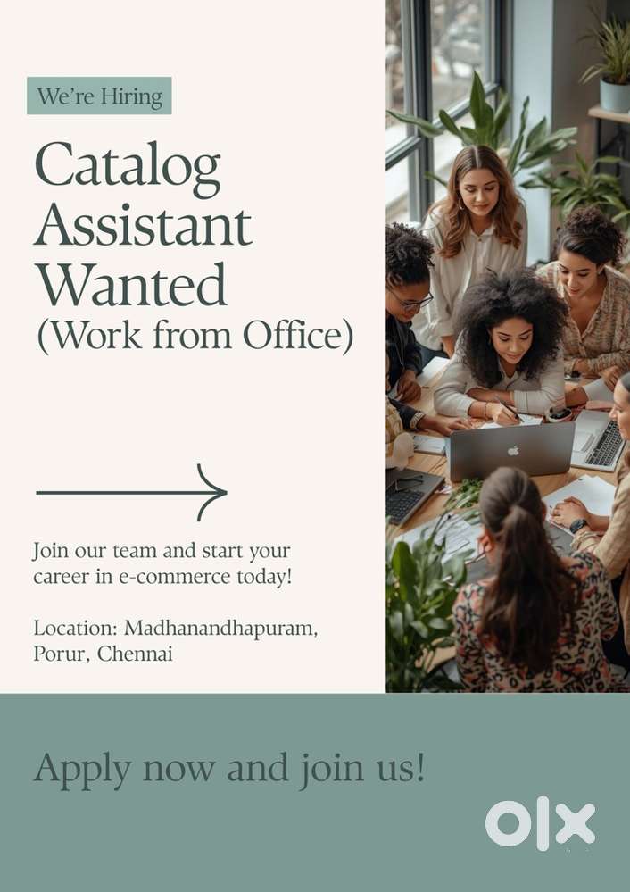 Catalog Assistant (Women Preferred)