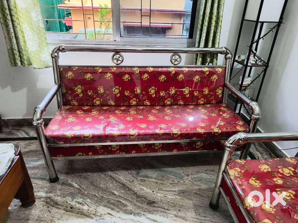 Steel Sofa Set 5 Seater