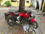 Yamaha fz with 60 kmpl millage in economy speed