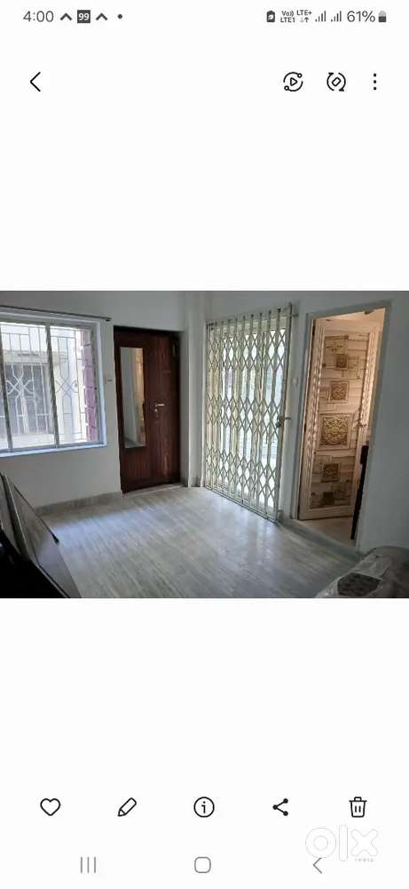 2 BHK flat for rent just 150 m from Naktala/ Gitanjali metro station