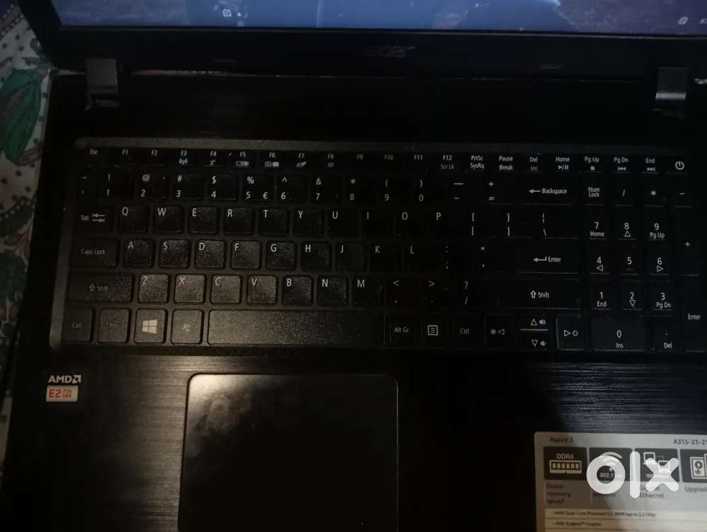 Acer laptop amd ( ASD installed)