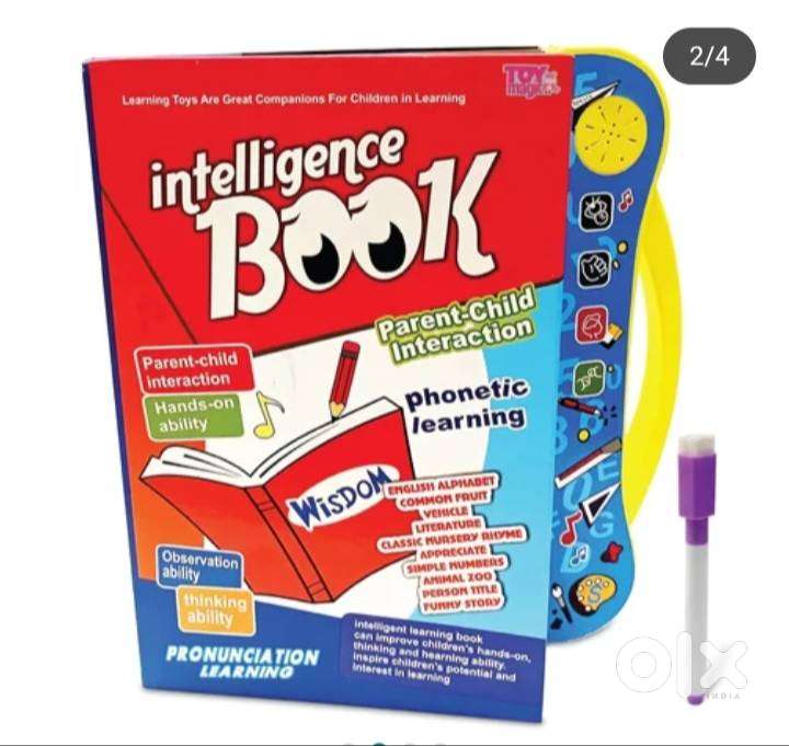 Bettry oprated intellectual phonetic kid learning book