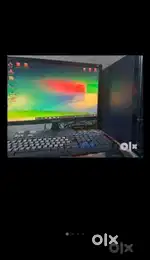Computer with led