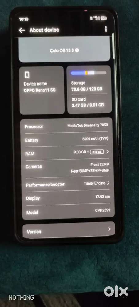 Oppo Reno 11 good condition