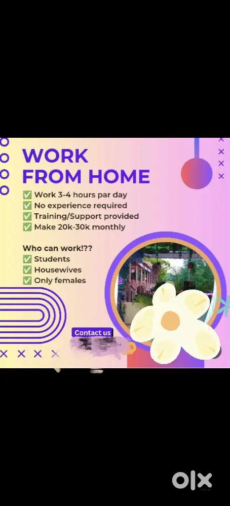 “Work From Home – Female Skills Based Work”