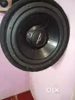 12 inch sub 4 ohms 250 rms convex. With big bass tube