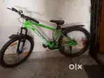 1 years old good alloy body ranger green colour cycle sale