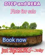 Govt approval plots sale