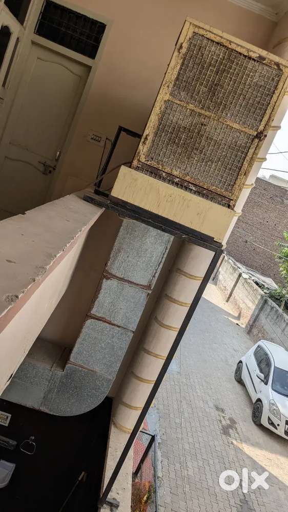 Exhaust cooler with 8*11 foot duct