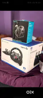 Logitech steering wheel with gear shifter