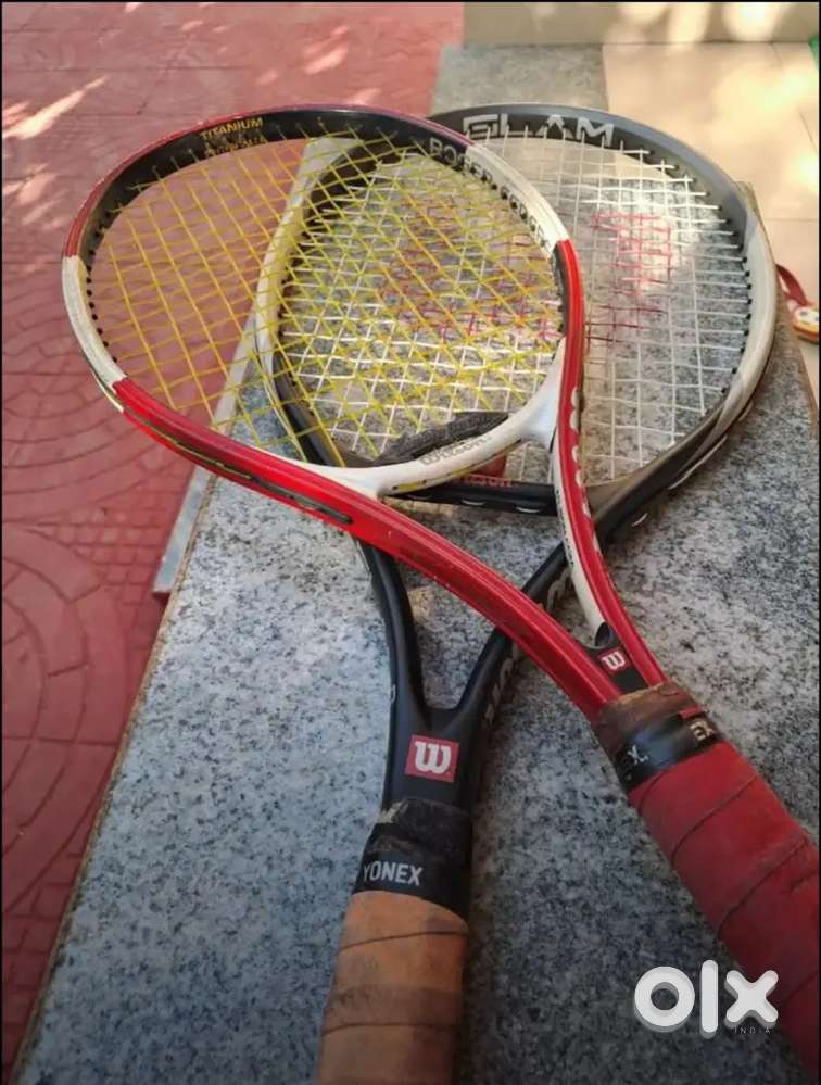 2 tennis rackets for 2500