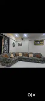 7 seater sofa with 2×4 centre table & 6 seater dining table for sale