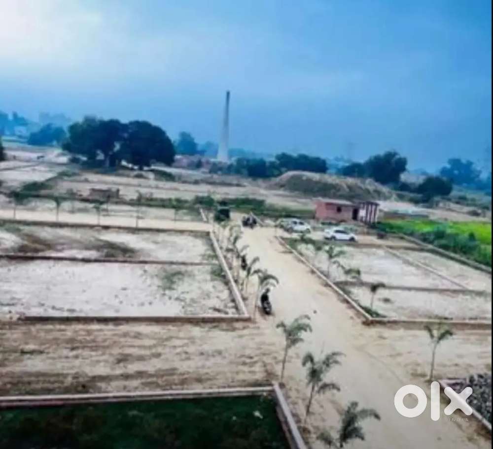 Plot  for sale in lucknow with divali offer free boundry/registration