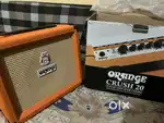 orange crush 20 amp newly bought with dirt and clean effects