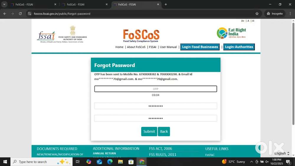 FASSAI. Licence. लाइसेंस   केवल 24 घंटे. में