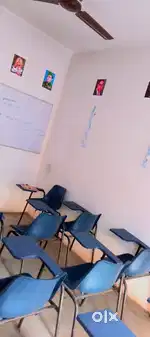 10 Writing padChairs & 2×6 ft iron frame