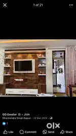 First floor 3bhk garden palace