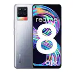 Realme 8 silver colour.