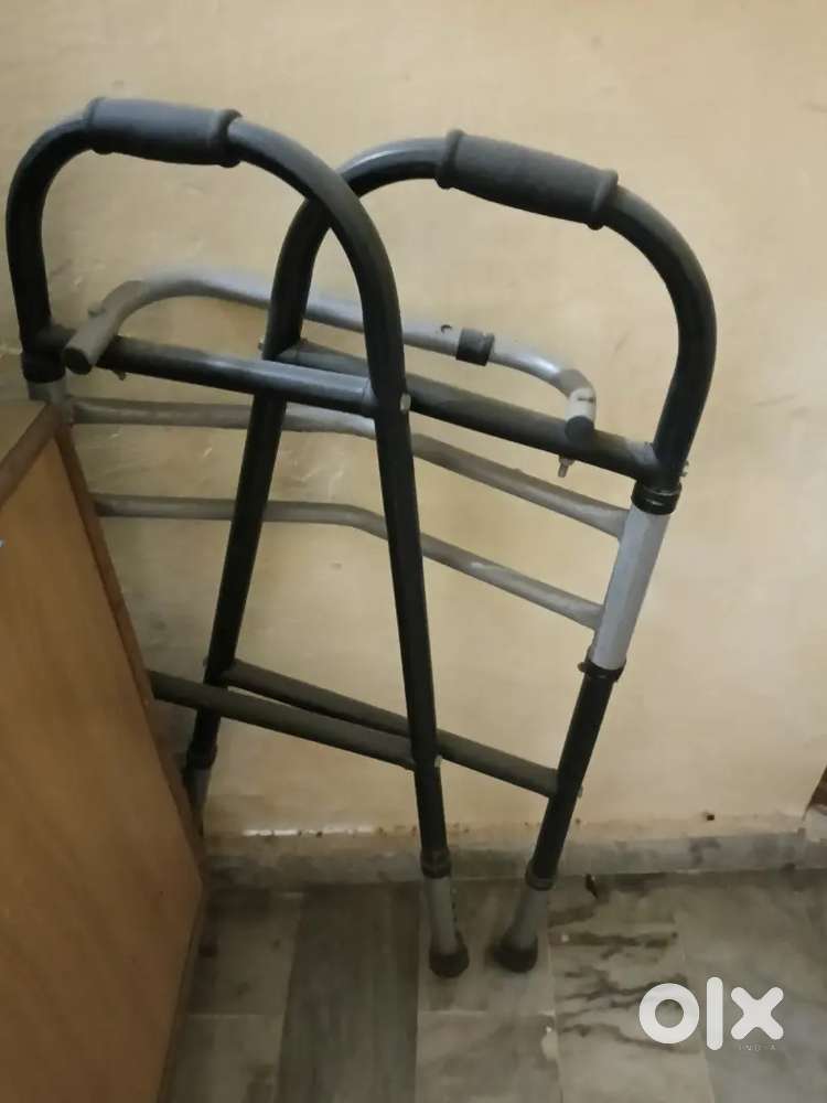 Foldable Walker and single stick