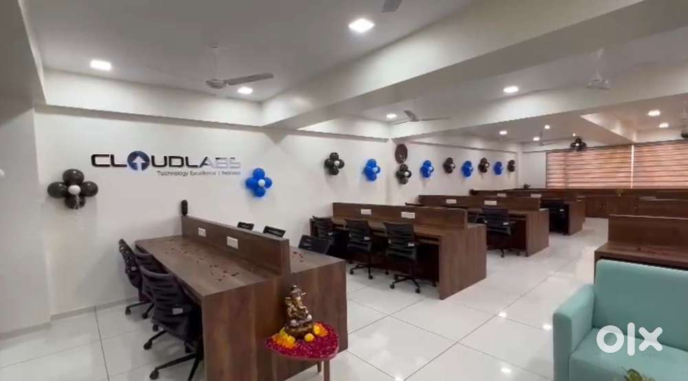 IT Office Furniture. Computer Table and revolving chairs