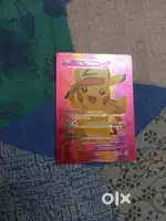 Pokémon cards Ash Pikachu EX card