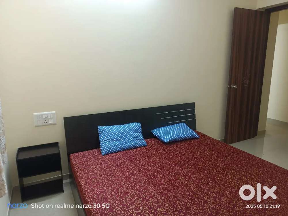 Three Months Old Brand New King Size Bed with mattress , wardrobe