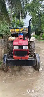 Tractor and troli